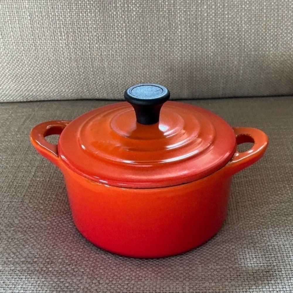Vintage Le Creuset Cast Iron Mini Cocotte